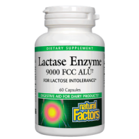 Natural Factors Lactase Enzyme 乳酸酶 - 60粒